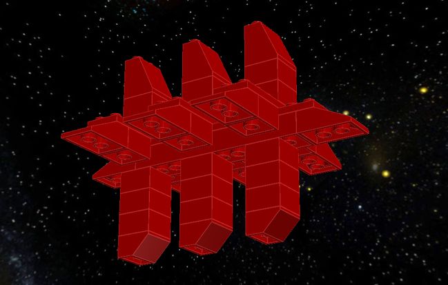 Suliban Salvage Ship - LXF Star Trek by Amos
